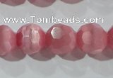 CCT391 15 inches 10mm faceted round cats eye beads wholesale