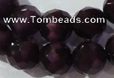 CCT397 15 inches 10mm faceted round cats eye beads wholesale