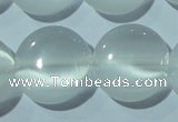 CCT540 15 inches 12mm flat round cats eye beads wholesale