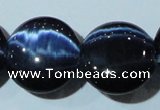 CCT582 15 inches 14mm flat round cats eye beads wholesale