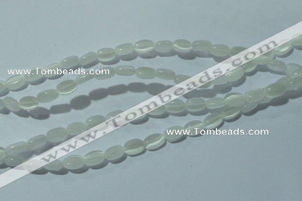 CCT600 15 inches 4*6mm oval cats eye beads wholesale