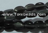 CCT617 15 inches 4*6mm oval cats eye beads wholesale