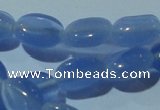 CCT640 15 inches 6*8mm oval cats eye beads wholesale