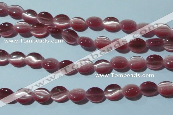 CCT666 15 inches 8*10mm oval cats eye beads wholesale