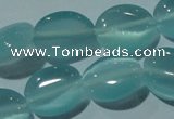 CCT676 15 inches 8*10mm oval cats eye beads wholesale