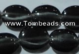 CCT681 15 inches 8*10mm oval cats eye beads wholesale