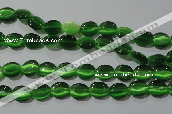 CCT705 15 inches 10*12mm oval cats eye beads wholesale