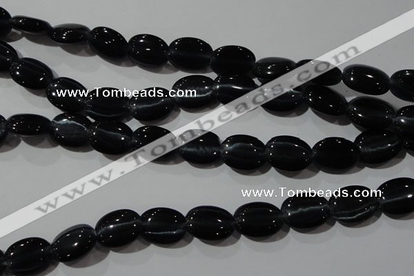 CCT707 15 inches 10*12mm oval cats eye beads wholesale