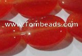 CCT725 15 inches 10*14mm oval cats eye beads wholesale