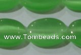 CCT727 15 inches 10*14mm oval cats eye beads wholesale