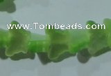 CCT936 15 inches 6*8mm butterfly cats eye beads wholesale