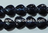 CCT975 15 inches 12*12mm faceted heart cats eye beads wholesale