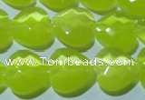 CCT985 15 inches 16*16mm faceted heart cats eye beads wholesale