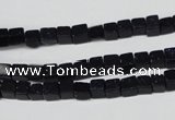 CCU07 15.5 inches 4*4mm cube blue goldstone beads wholesale