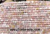 CCU1640 15 inches 2.5mm faceted cube morganite gemstone beads
