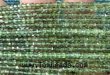CCU1652 15 inches 2.5mm faceted cube green apatite beads