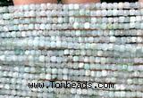 CCU1689 15 inches 2.5mm faceted cube amazonite beads wholesale