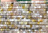 CCU1695 15 inches 2.5mm faceted cube Botswana agate beads