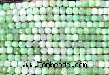 CCU1878 15 inches 4mm faceted cube Australia chrysoprase beads