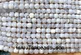 CCU1885 15 inches 4mm faceted cube blue lace agate beads
