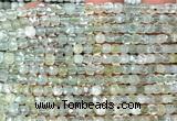 CCU1893 15 inches 4mm faceted cube New jade gemstone beads