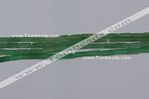 CCU733 15.5 inches 4*13mm cuboid green aventurine beads wholesale