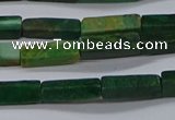 CCU735 15.5 inches 4*13mm cuboid African jade beads wholesale