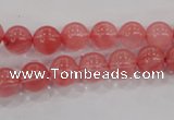 CCY102 15.5 inches 8mm round cherry quartz beads wholesale