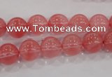 CCY103 15.5 inches 10mm round cherry quartz beads wholesale