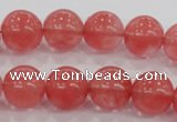 CCY105 15.5 inches 14mm round cherry quartz beads wholesale