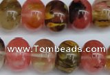 CCY203 15.5 inches 13*18mm rondelle volcano cherry quartz beads