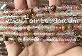 CCY631 15.5 inches 6mm round volcano cherry quartz beads wholesale