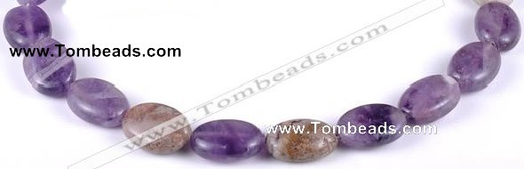 CDA01 13*18mm oval dogtooth amethyst quartz beads Wholesale