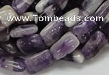 CDA05 15.5 inches 8*12mm rectangle dogtooth amethyst quartz beads