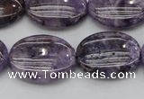 CDA302 15.5 inches 18*25mm oval dyed dogtooth amethyst beads