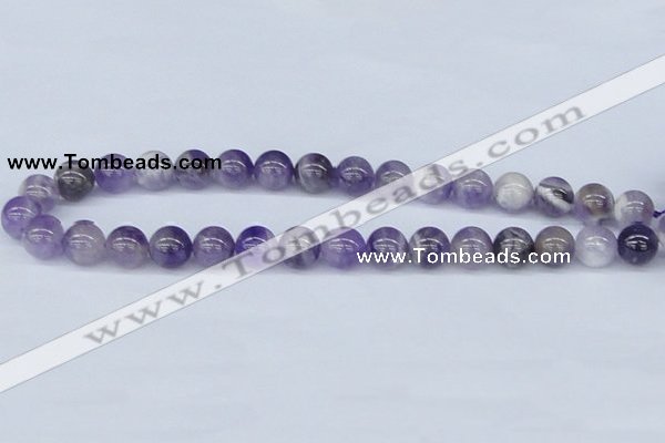 CDA54 15.5 inches 12mm round dogtooth amethyst beads wholesale