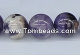 CDA56 15.5 inches 16mm round dogtooth amethyst beads wholesale