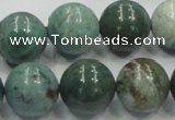 CDB03 15.5 inches 16mm round natural new dragon blood jasper beads