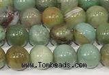 CDB107 15 inches 6mm round new dragon blood jasper beads