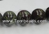 CDB200 15.5 inches 16mm round natural dragon blood jasper beads