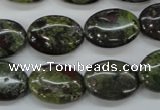 CDB238 15.5 inches 13*18mm oval natural dragon blood jasper beads