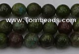 CDB300 15.5 inches 4mm round dragon blood jasper beads wholesale