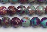 CDE1056 15.5 inches 6mm round sea sediment jasper beads wholesale