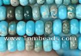 CDE1254 15.5 inches 2.5*4mm rondelle sea sediment jasper beads