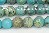 CDE1367 15.5 inches 6mm round sea sediment jasper beads wholesale