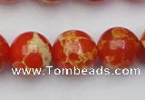 CDE2008 15.5 inches 20mm round dyed sea sediment jasper beads