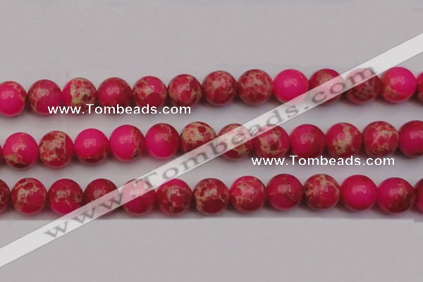 CDE2018 15.5 inches 18mm round dyed sea sediment jasper beads