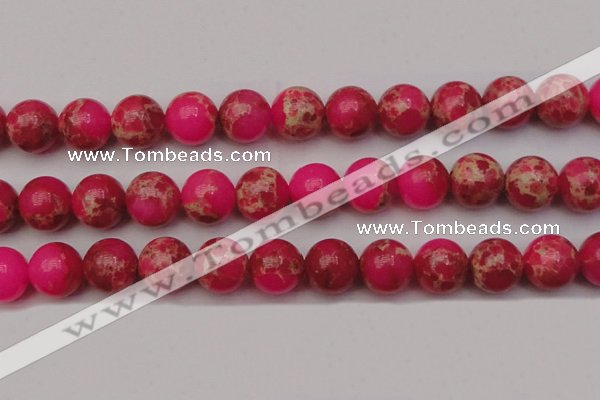 CDE2019 15.5 inches 20mm round dyed sea sediment jasper beads