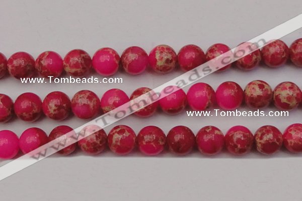 CDE2020 15.5 inches 22mm round dyed sea sediment jasper beads