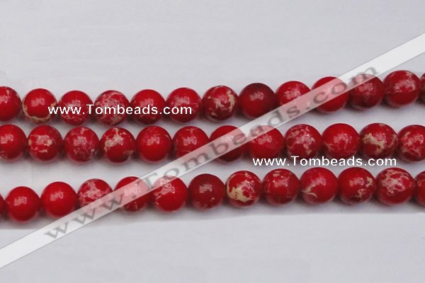 CDE2029 15.5 inches 18mm round dyed sea sediment jasper beads